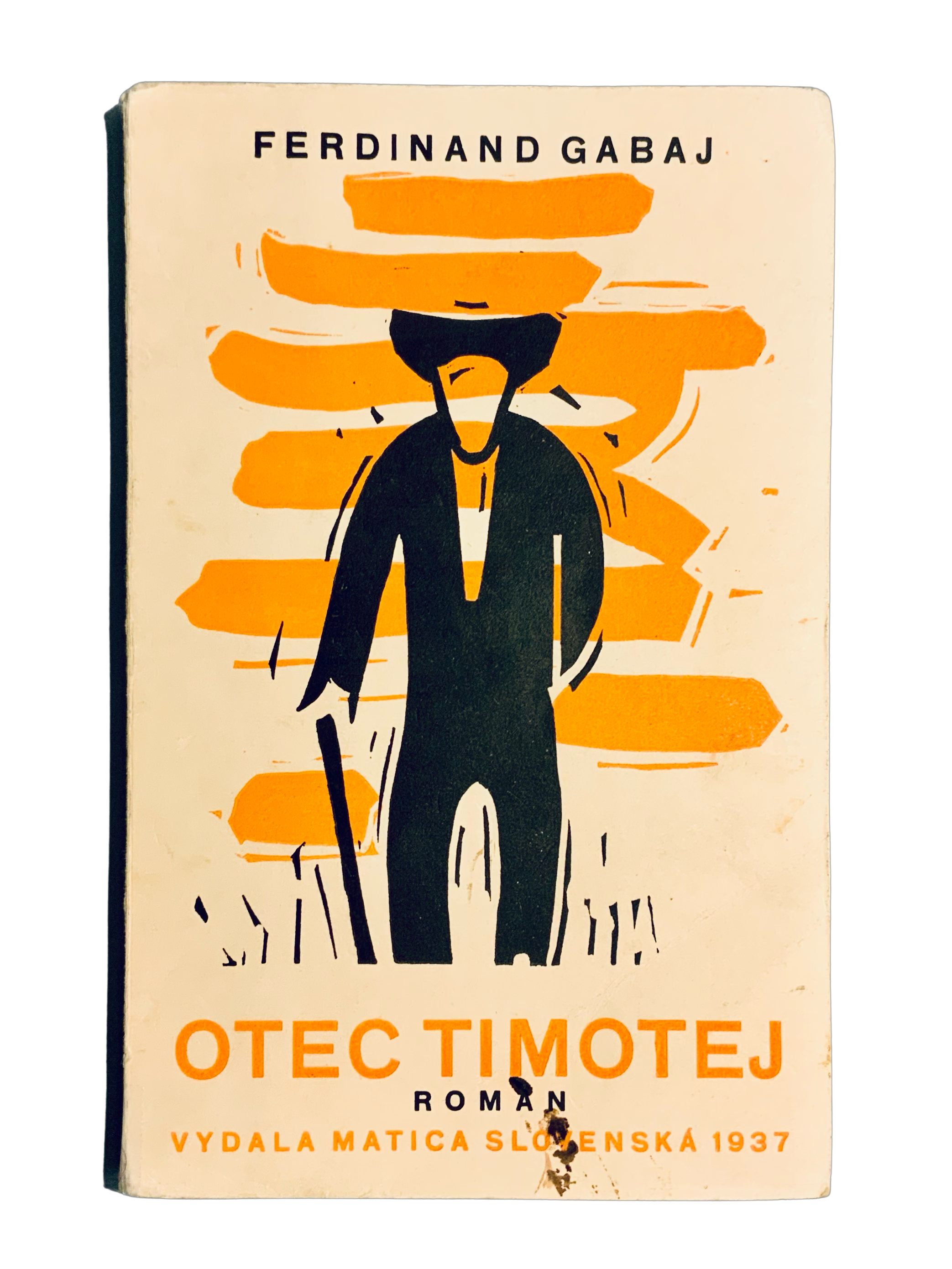 Otec Timotej - Ľ.Fulla - PODPIS AUTORA