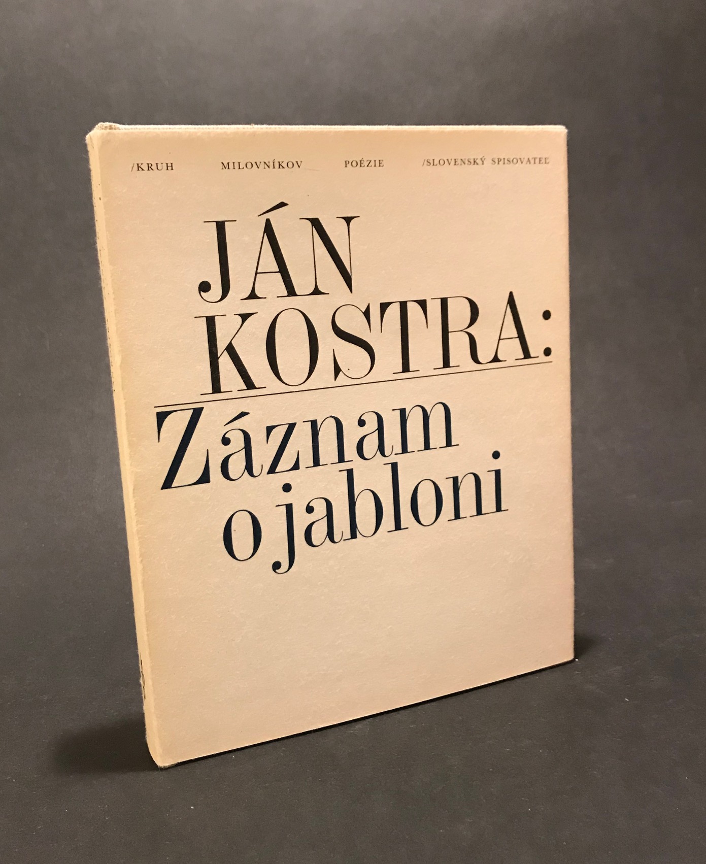 Záznam o jabloni