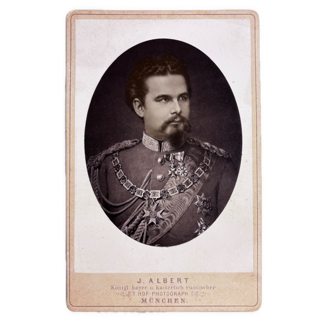 Ludwig II. Bavorský (1845–1886) -  Kabinetný portrét  IMG 2189