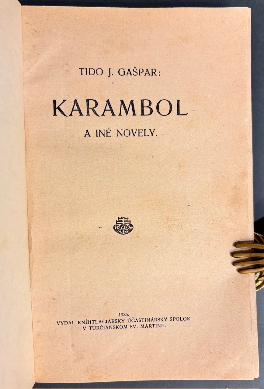 Karambol a iné novely