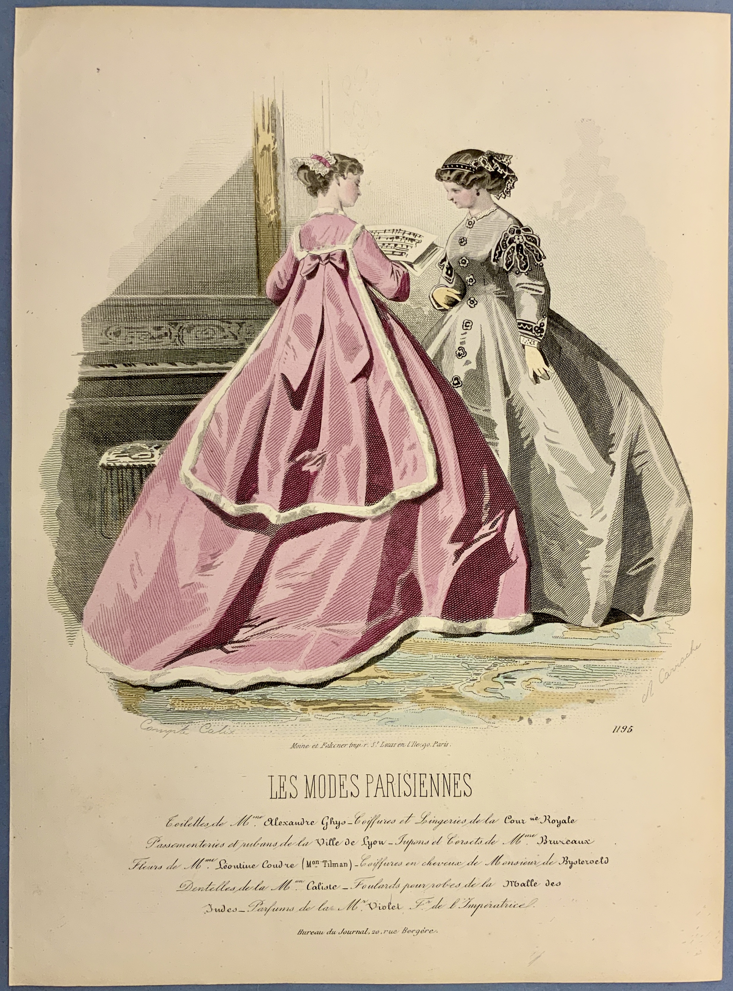 Les modes parisiennes, Journal de la bonne compagnie