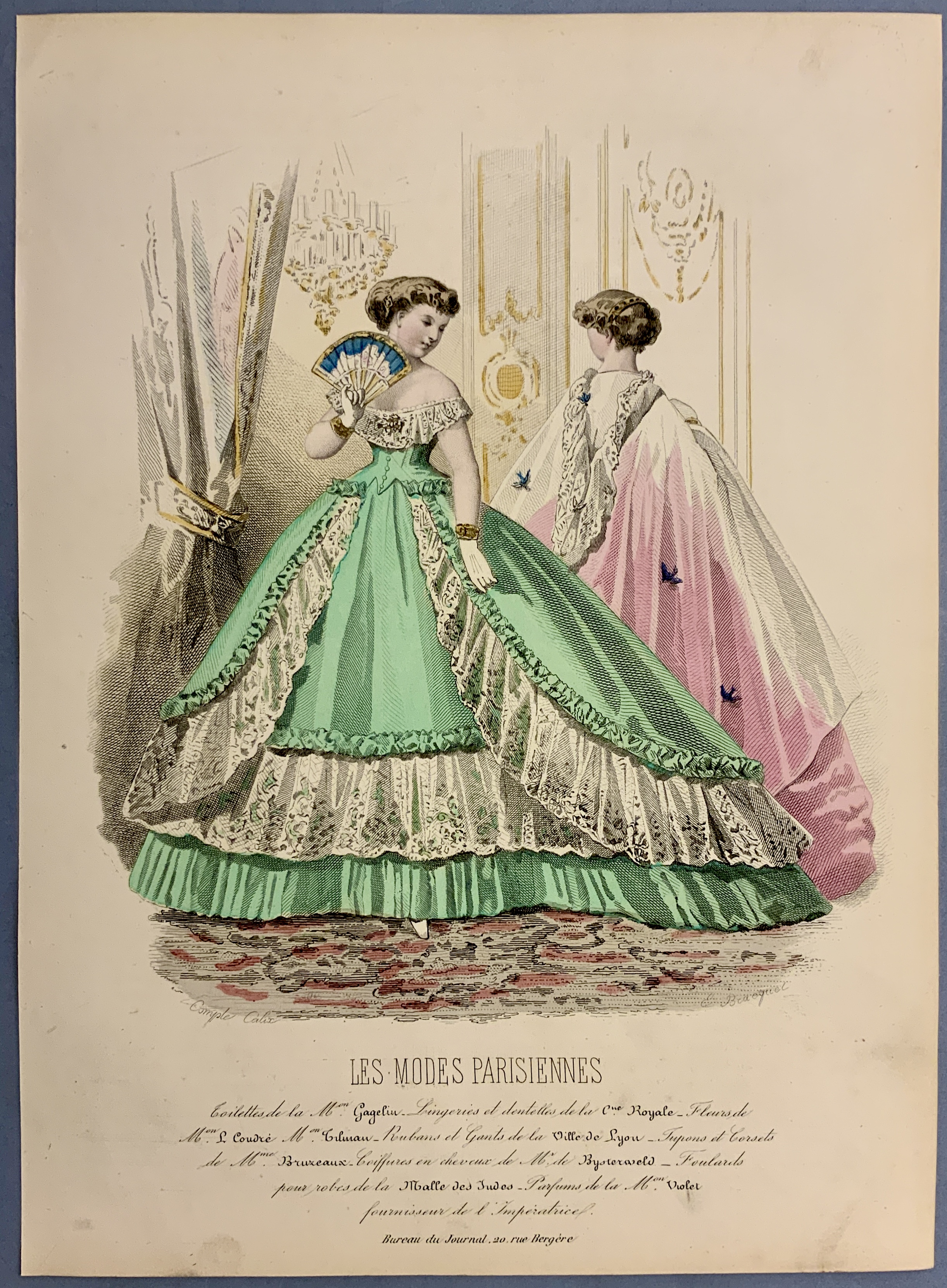 Les modes parisiennes, Journal de la bonne compagnie
