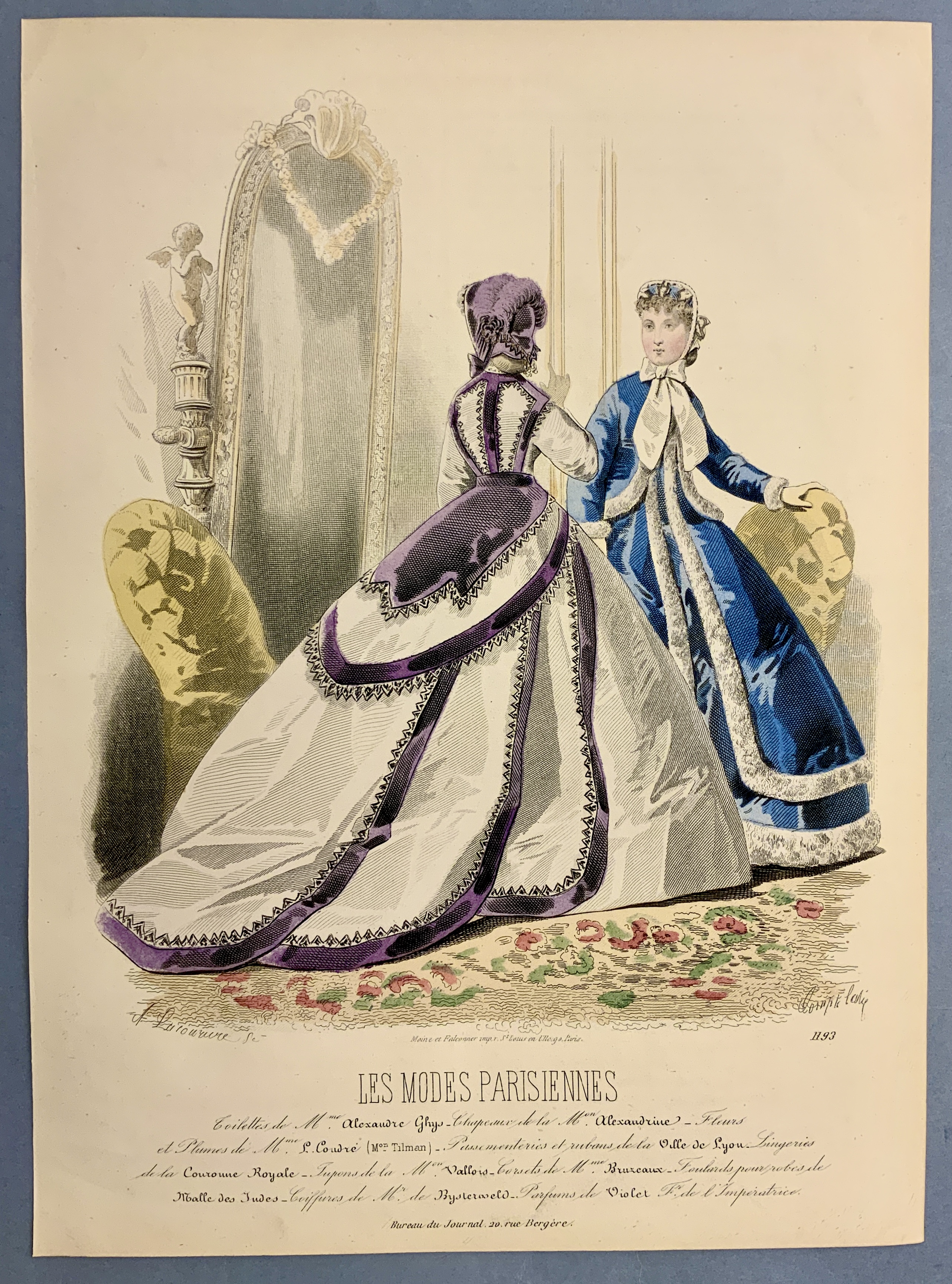 Les modes parisiennes, Journal de la bonne compagnie