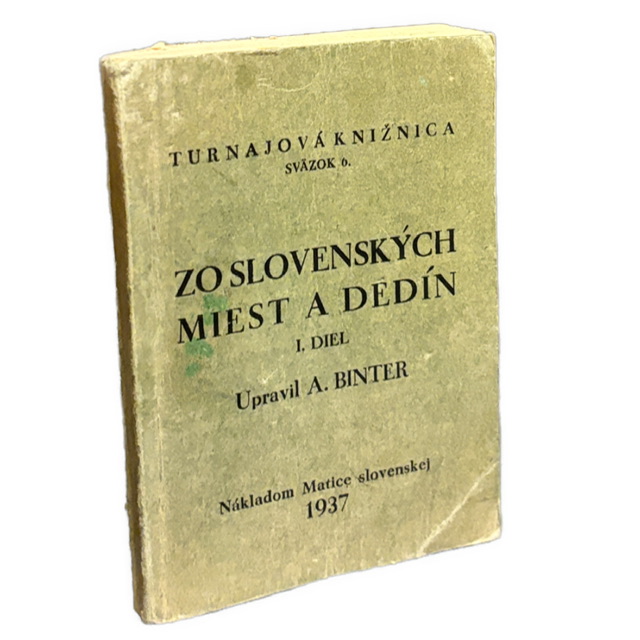 MATIČNÁ REGIONÁLIA - Zo slovenských miest a dedín. I. diel IMG 2956