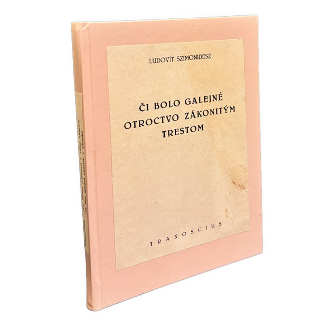 PRÁVNE DEJINY - Či bolo galejné otroctvo zákonitým trestom IMG 3050