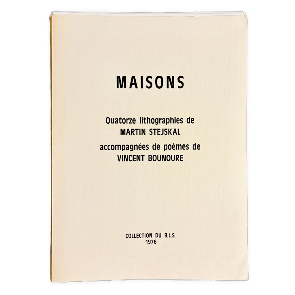 Surrealizmus – Maisons. H.C. exemplár Karola Barona s kompletnou signovanou suitou