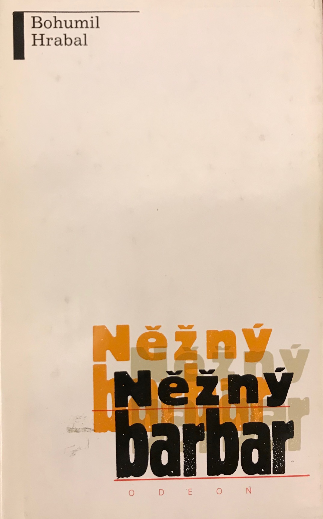 Něžný barbar. Pedagogické texty IMG 4424