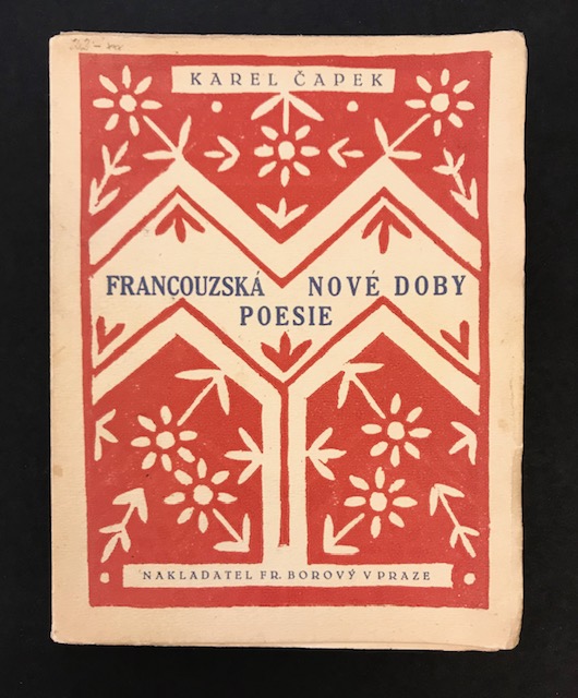 Francouzská poesie nové doby.- Preklady Karla Čapka. IMG 4868
