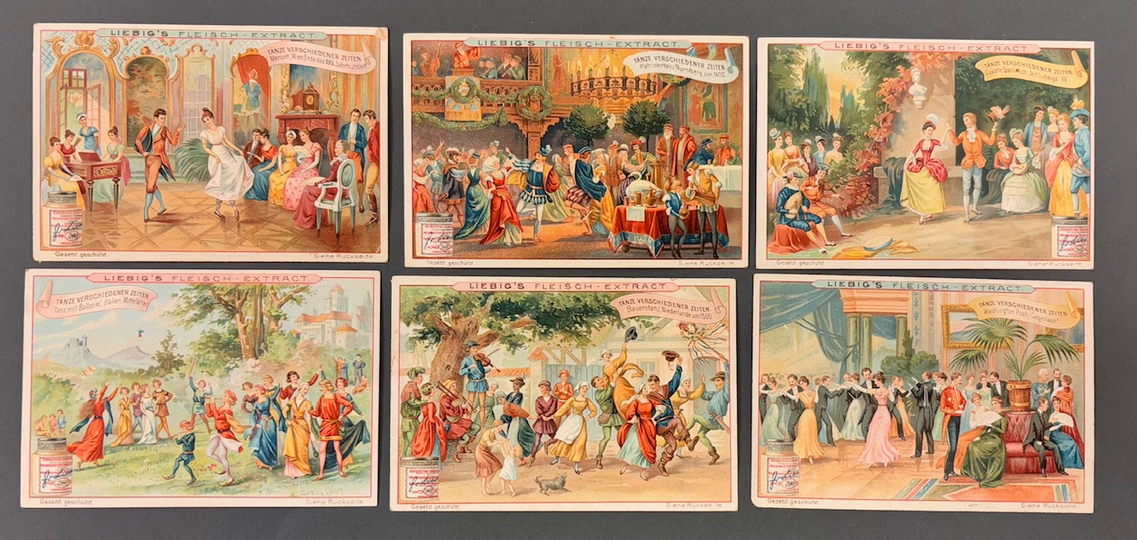 Werbekarten - Reklamné kartičky -  Liebig Company´s Fleisch Extract