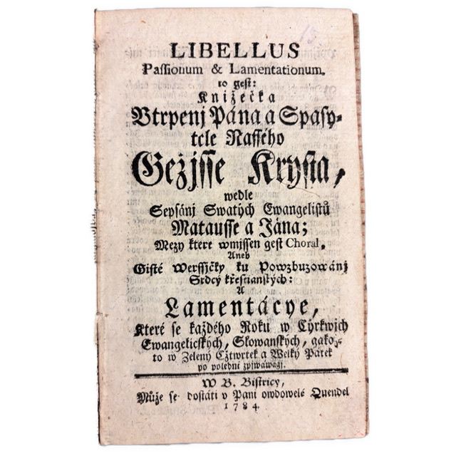 Libellus Passionum & Lamentationum IMG 6421
