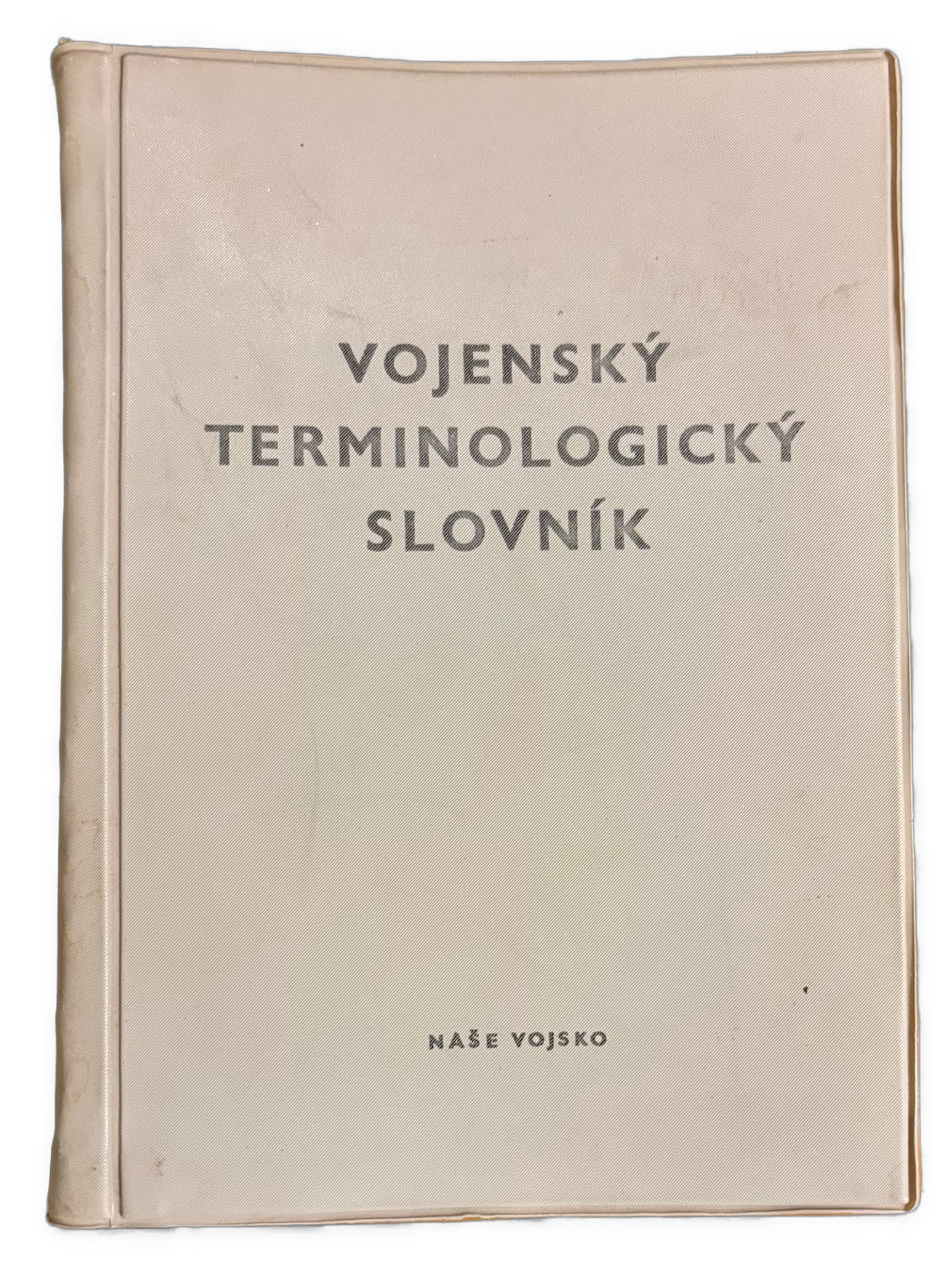 Vojenský terminologický slovník  IMG 6497