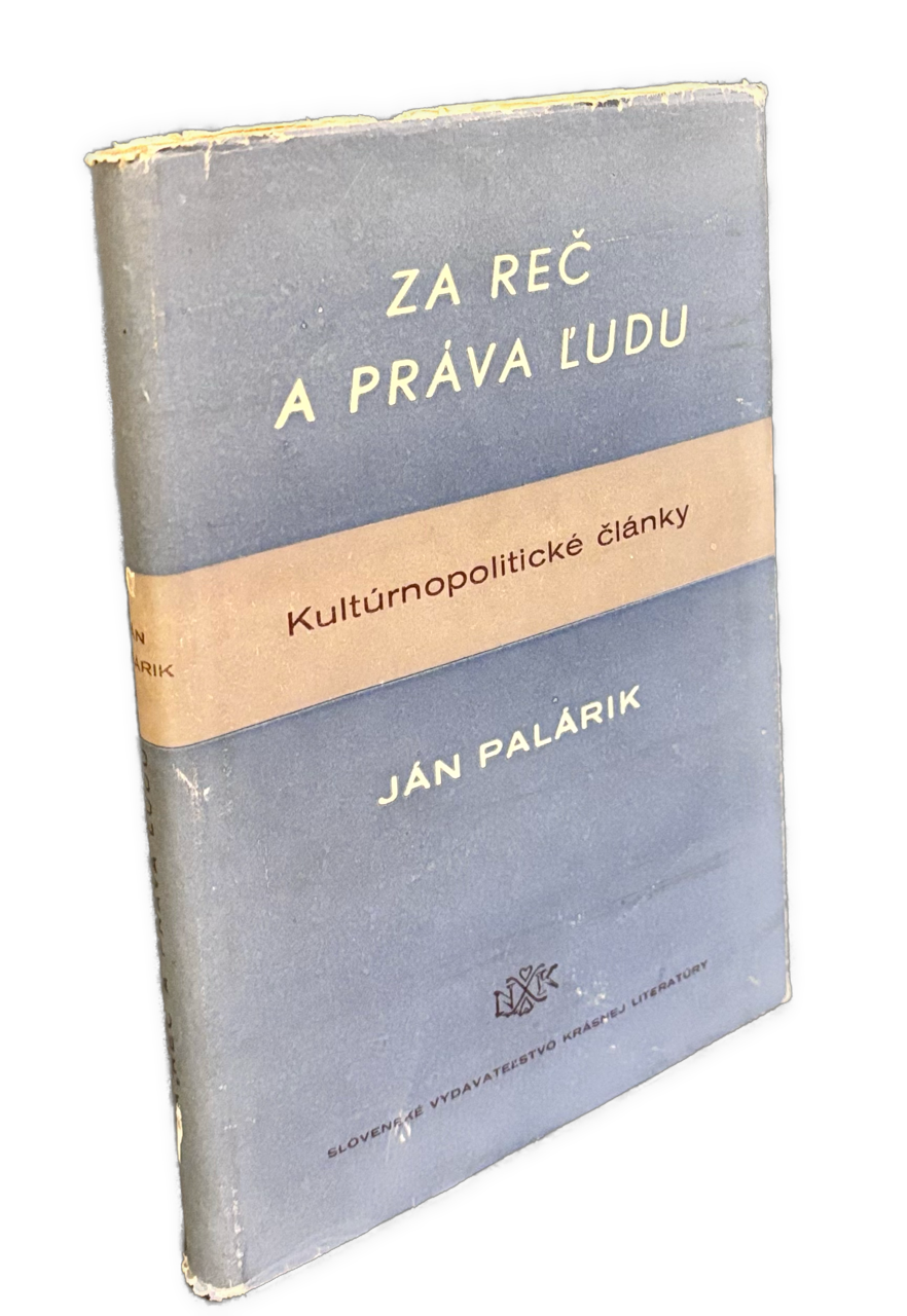 Za reč a práva ľudu. Kultúrnopolitické články IMG 8072