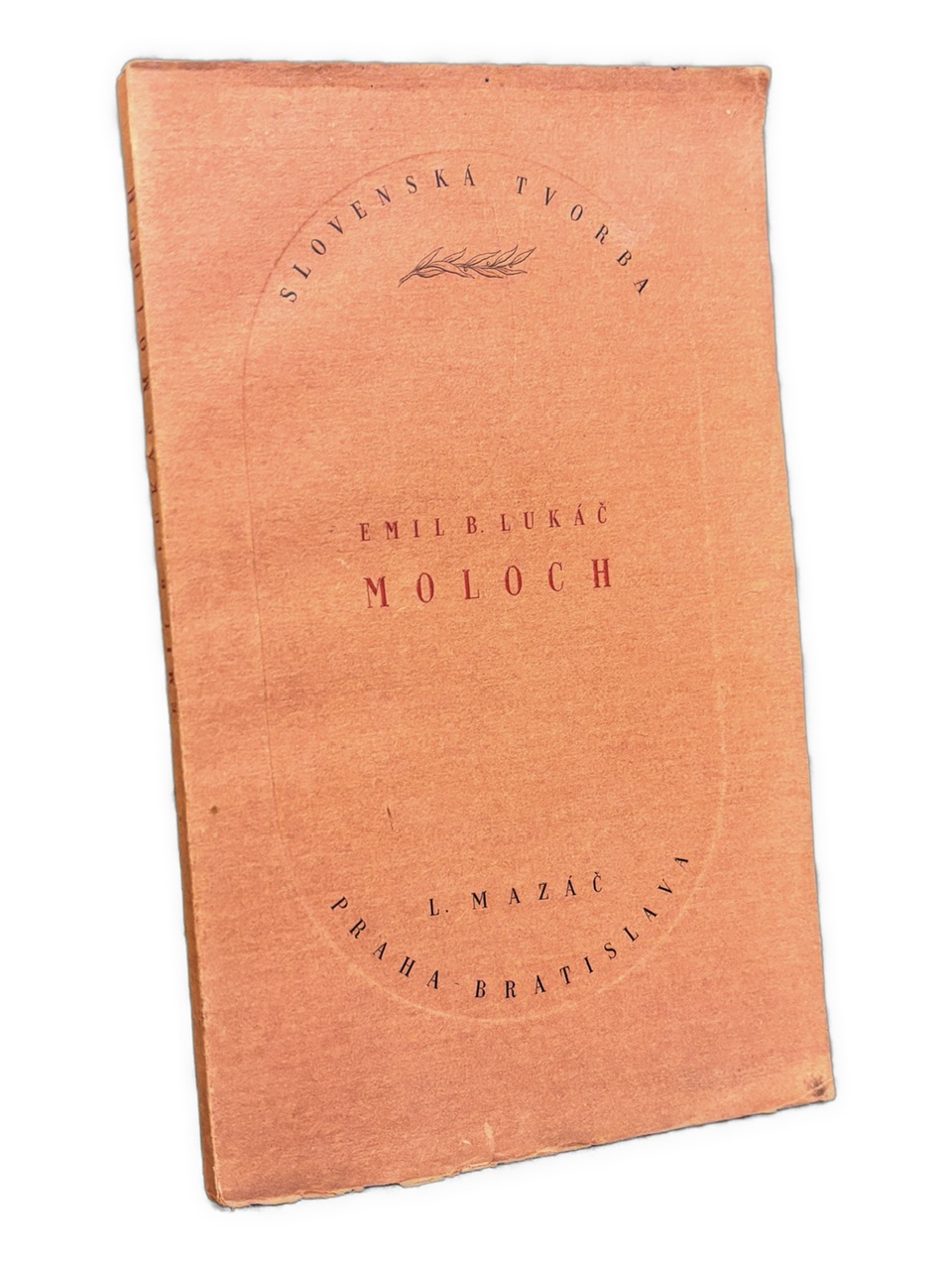 Moloch. Sbierka básní - 1. VYDANIE