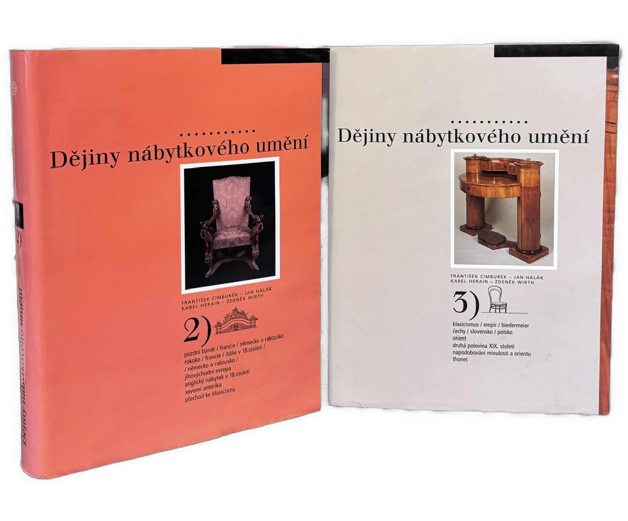 Dějiny nábytkového umění II.- III.