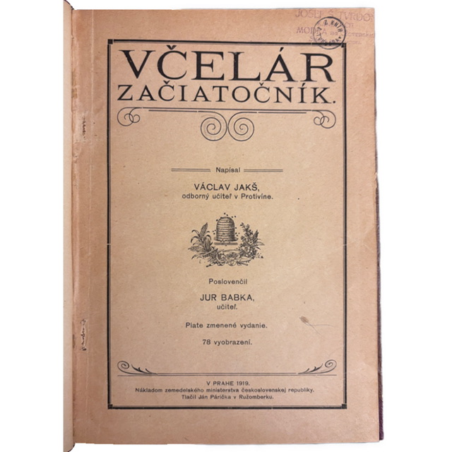 VČELÁRSTVO - Včelár začiatočník