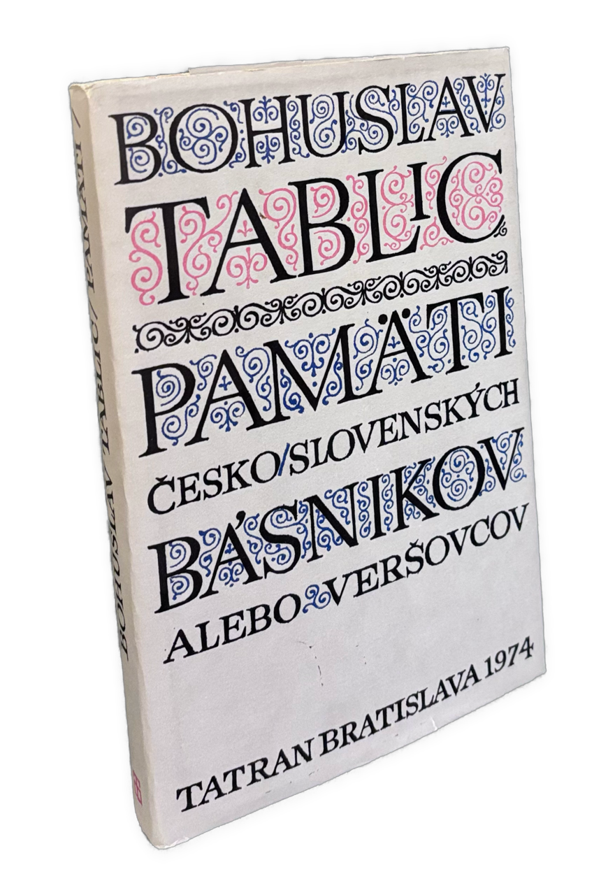 Pamäti česko-slovenských básnikov alebo veršovcov, ktorí sa alebo v Uhorsku narodili, alebo aspoň v Uhorsku žili (1806, 1807, 1809, 1812) IMG 9725