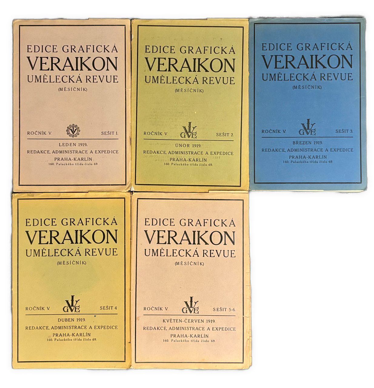 Veraikon V. - Umělecká revue 1919