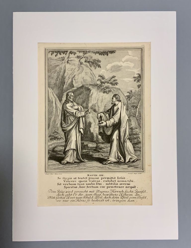 Mediryt - Historiae celebriores  Veteris /Novi/ Testamenti, Matth. IIII. 05E0BDCB EB8A 41BC 8E6A 79C9C0F1F6FD