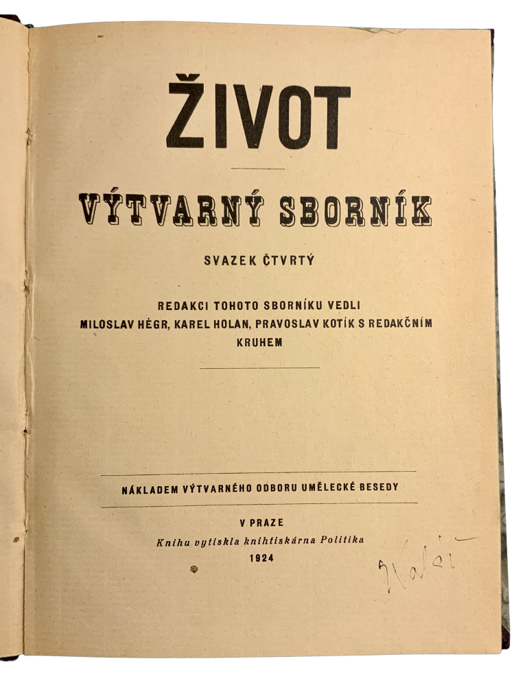 Život - Výtvarný sborník. Zv. 4 458FF1E1 33DD 427A AEFB 44F478ACB80C