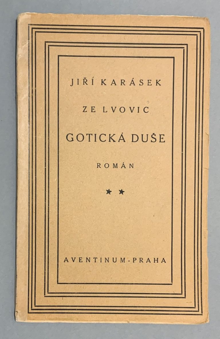Gotická duše. Román 56FB76CE BE7D 45A7 9873 92A953F1C4E2