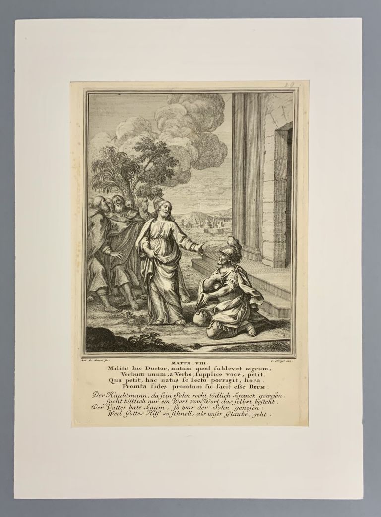 Mediryt - Historiae celebriores  Veteris /Novi/ Testamenti - Matth. VIII. 8A440C4E 24F8 4748 9E57 940F90CF7F8F