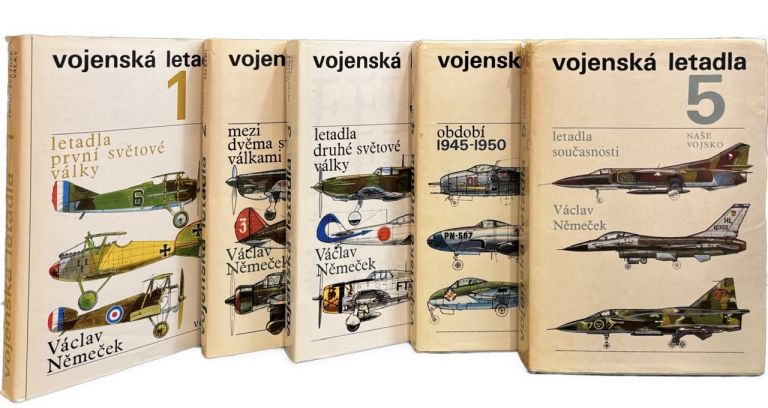 Vojenská letadla I.-V. (5 zväzkov - KOMPLET) BC508406 E02D 41BA 94F5 A4C655868218