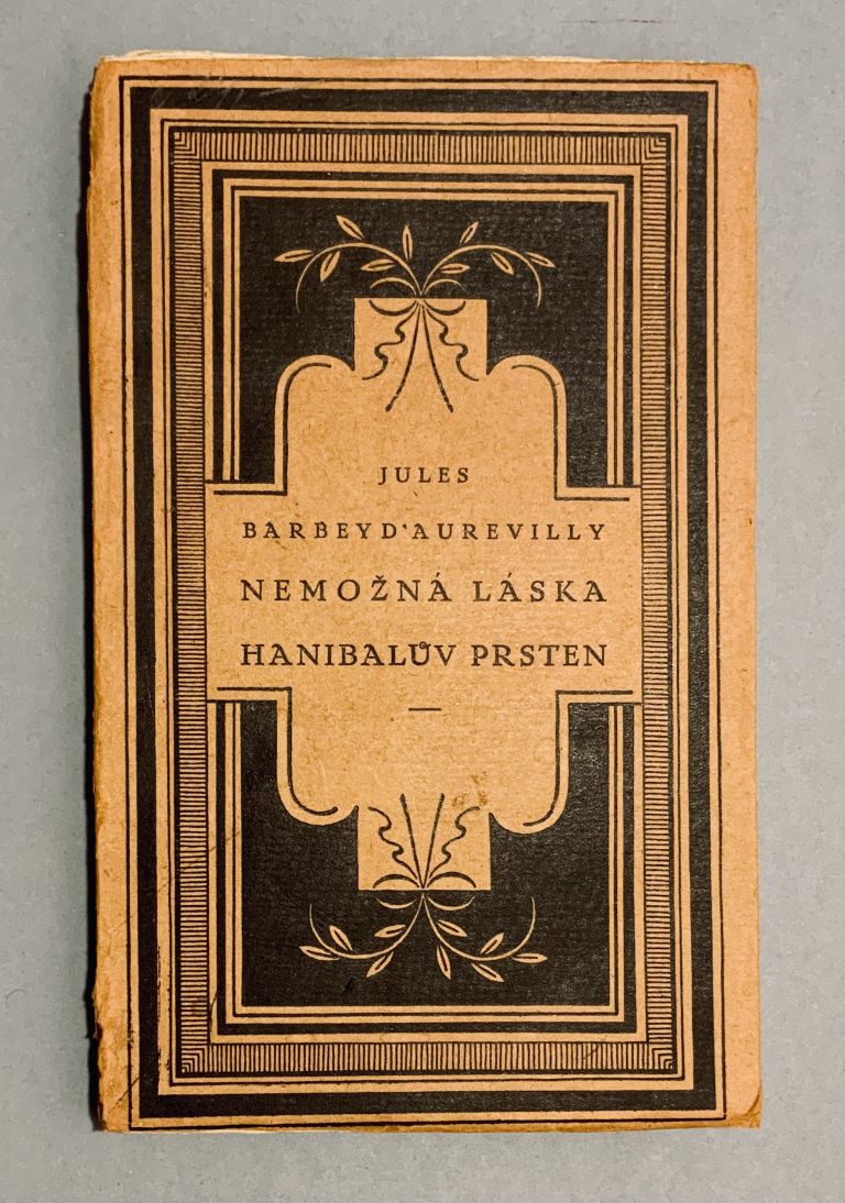 Nemožná láska, Hanibalův prsten.-  ! S Husákovými exlibris pečiatkami F46AB57B 1884 40F6 A168 C5DEF8943CCD