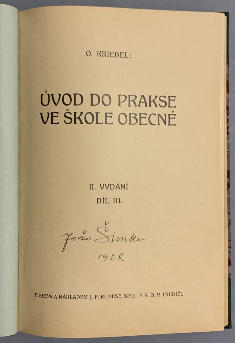 Úvod do prakse ve škole obecné, diel III. IMG 4436