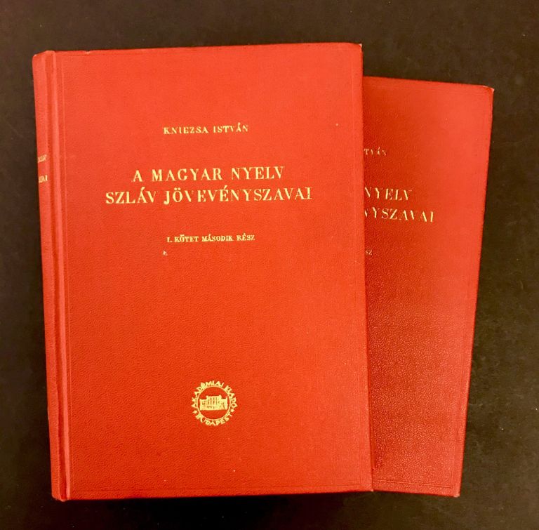 A magyar nyelv szláv jovevényszavai. I.-II. zv. (komplet) IMG 8602
