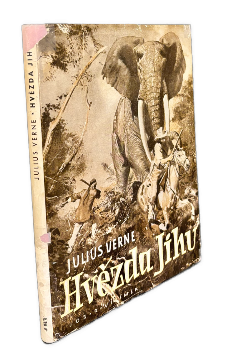 Hvězda Jihu - Orig. ilustrovaná obálka Zdeňka Buriana IMG 8783