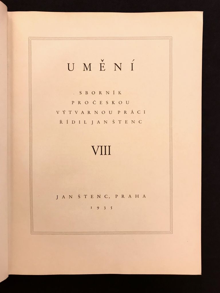 Umění, 1935 VIII. ročník IMG 9530