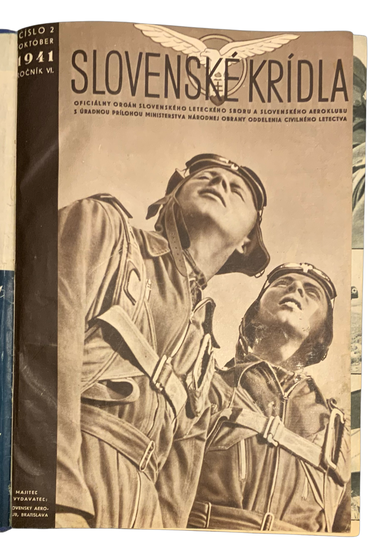 Slovenské krídla. Ročník VI. - 1941 77D310DE F4E2 4A35 9743 B53DFEDC0367