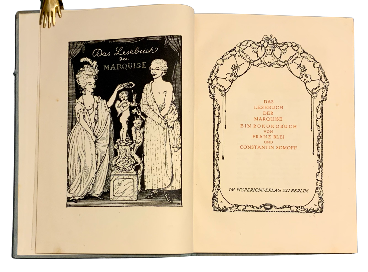 Das Lesebuch der Marquise. Ein Rokokobuch E427E686 8B74 455A A121 A94B0E2F205A