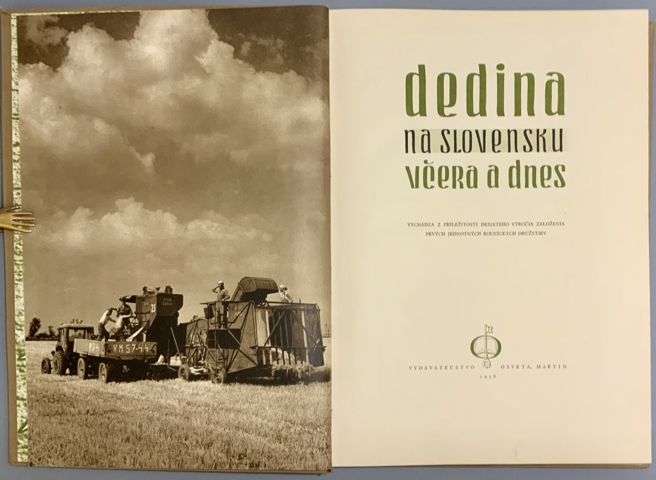 Dedina na Slovensku včera a dnes  (hĺbkotlačový veľkoformátový album) IMG 2665
