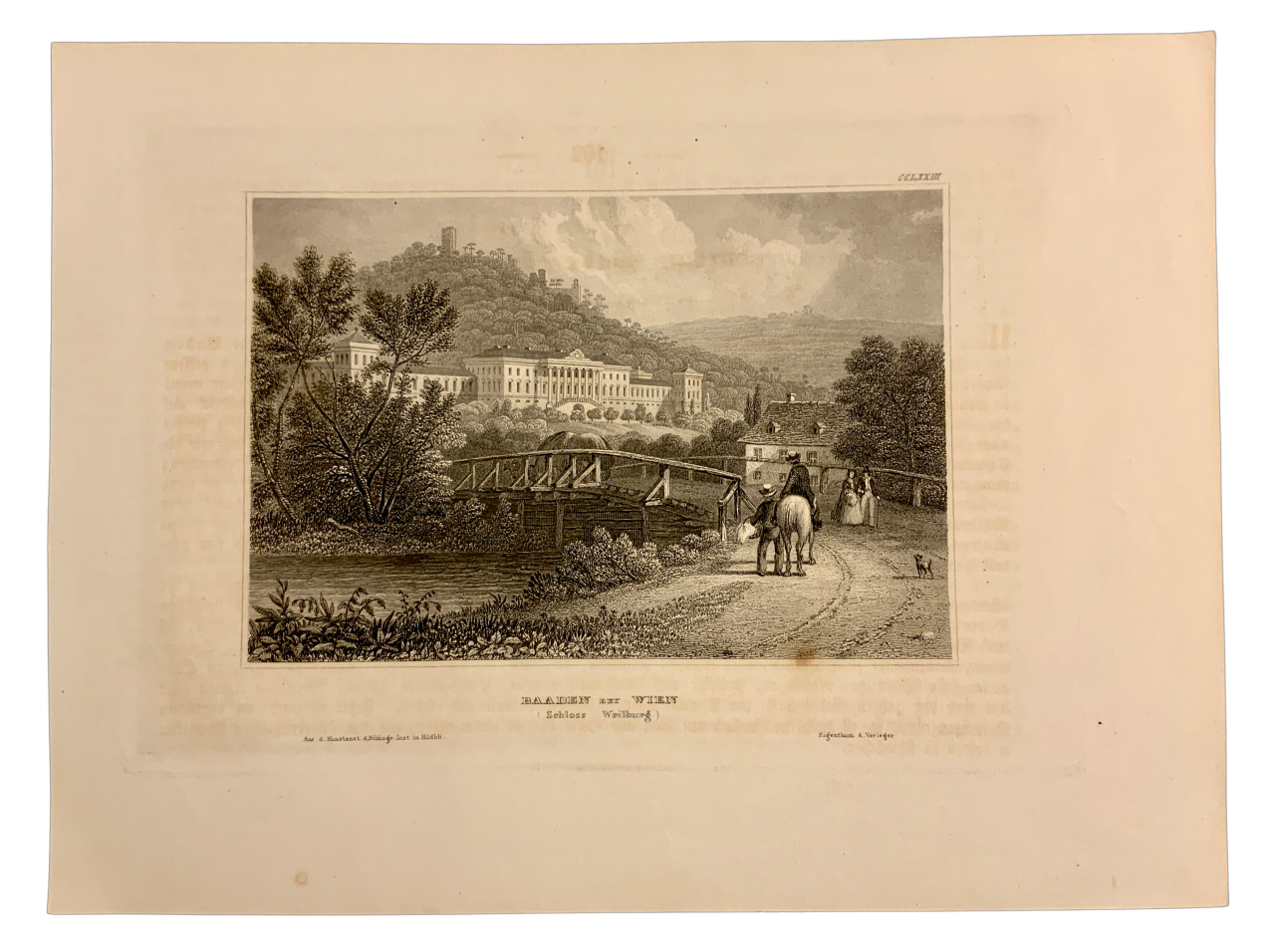 ÖSTERREICH - BADEN - Baaden bey Wien. Schloss Weilburg IMG 2749