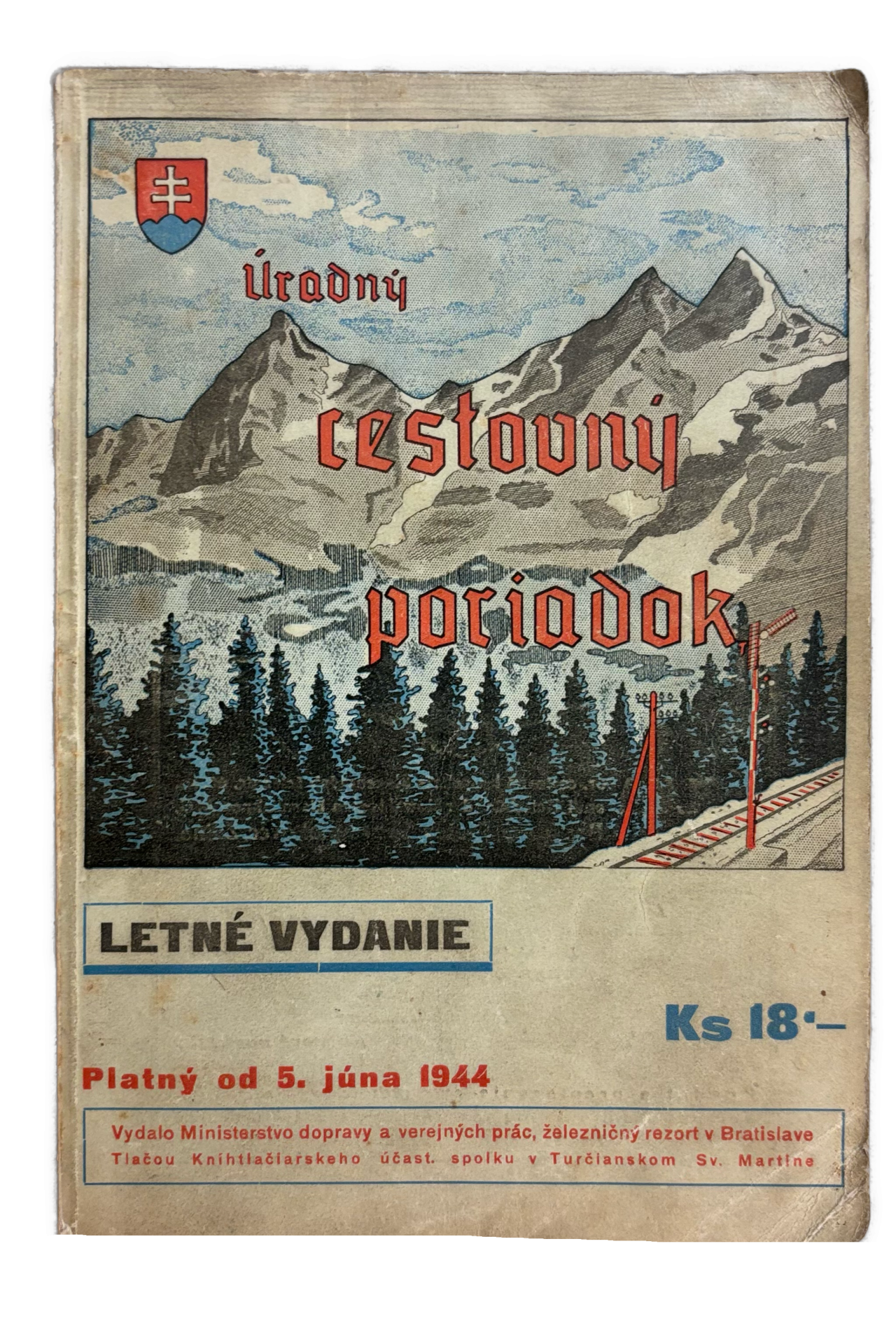 Úradný cestovný poriadok 1944  (Kniha spojov) pre železničnú, leteckú a autobusovú dopravu v Slovenskej republike IMG 4540