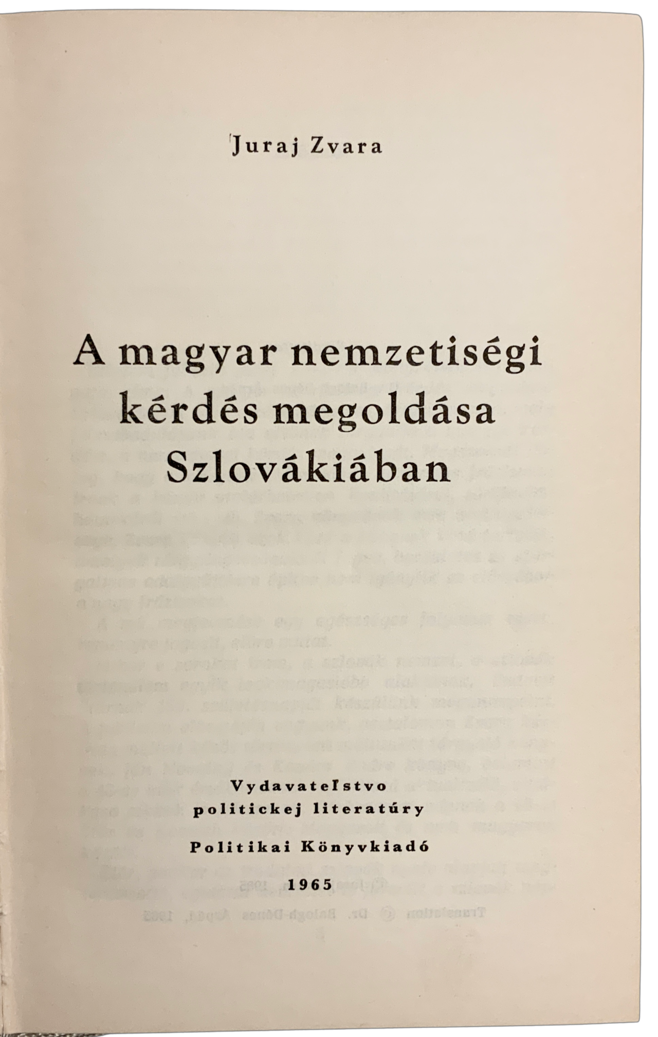 A magyar nemzetiségi kérdés megoldása Szlovákiában IMG 6829