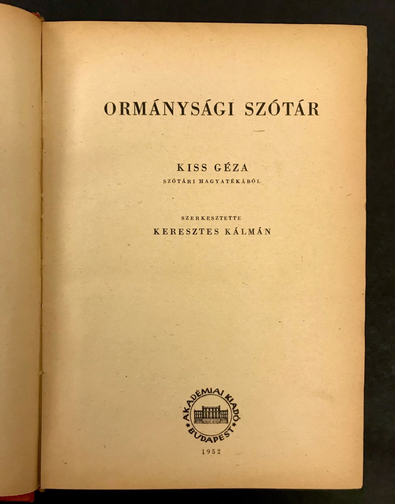 Ormánysági szotár IMG 8598